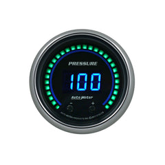 AutoMeter Gauge, Pressure, 2 1/16", Two Channel, Selectable, Cobalt Elite Digital