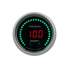 AutoMeter Gauge, Pressure, 2 1/16", Two Channel, Selectable, Sport-Comp Elite Digital
