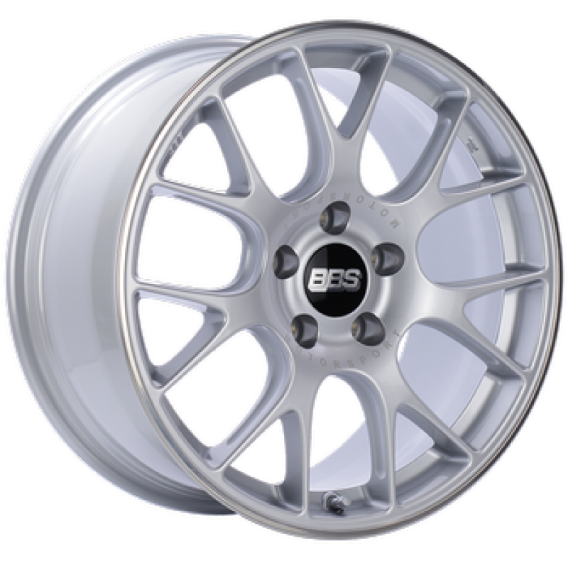 BBS Roue CH-R 20x9 5x120 ET44 à protège-jante poli - argent brillant - PFS/agrafe 82mm requis