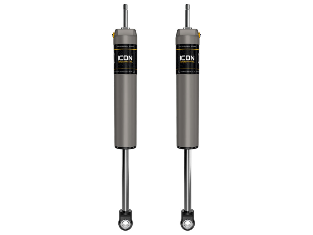 ICON 2005-2026 Ford F-250/F-350 Super Duty 4WD, 7” Lift, Front, V.S. 2.5 Aluminum Series Shock Absorbers, Inte