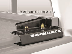 BackRack Gussets Pair w/Wide Top Tonneau Cover Hardware Kit - Black (BK50112)