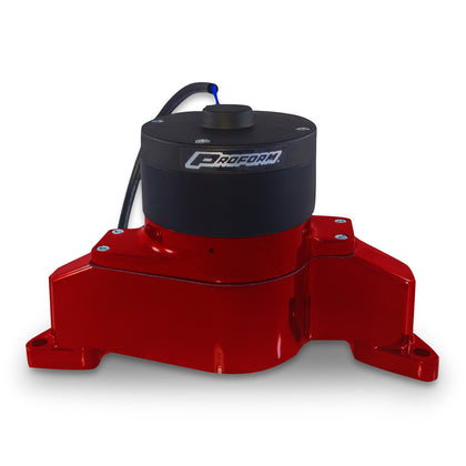 Electric Engine Water Pump
Aluminum
Red Powder Coat
Fits SB Ford Engines
