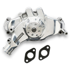Proform Engine Water Pump Mechanical Long Style High Flow Model Polished BB Chevy