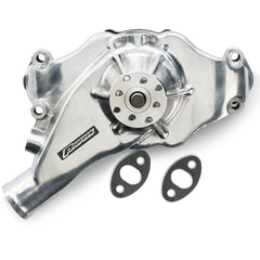 Proform Engine Water Pump Mechanical Short Style High Flow Model Polished BB Chevy