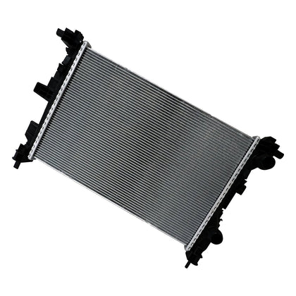 Crown Automotive Radiator — Black, Unpainted (68247208AA)
