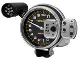 5" TACHOMETER, 0-11,000 RPM, PRO-STOCK PEDESTAL W/ SUPER LITE & PEAK MEM, FIBER