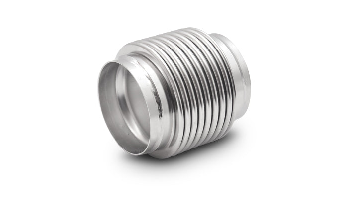 Vibrant Performance - 68935 - Bellows Assembly with Solid Liner, 3.50 in. I.D. x 4.00 in. Long - Electro Polished