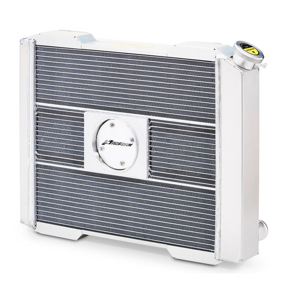 Proform Slim-Fit Radiator System, Universal, Ford Style, 17-inch Core, Manual Trans