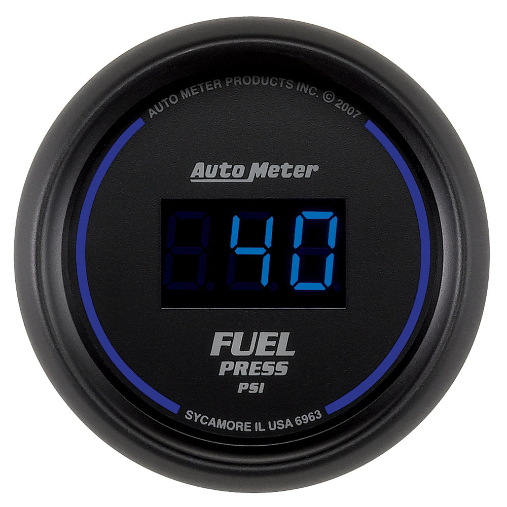 AutoMeter 2-1/16" Fuel Pressure, 0-100 PSI, Cobalt Digital