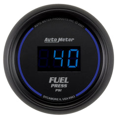 AutoMeter 2-1/16" Fuel Pressure, 0-100 PSI, Cobalt Digital
