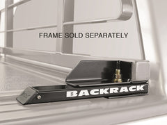 BackRack Gussets Pair Drill Low Profile 21 in. HW Kit - Black (19-24 GMC/Chevrolet Sierra/Silverado)