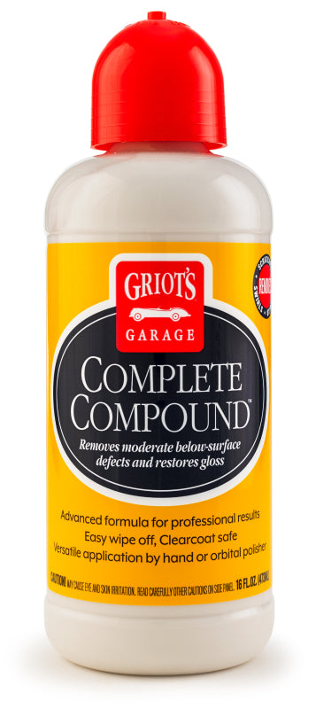 Griots Garage Composé abrasif complet - 16oz
