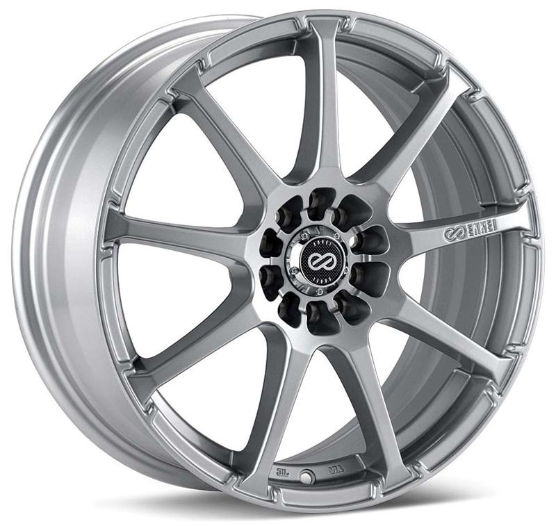Enkei Roue EDR9 17x8 5x100/114.3 déport 38mm diamètre d'alésage 72.6 - argent