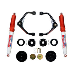 Skyjacker Ensemble de rehaussement 3 po avec bras de suspension supérieurs 2012-2018 Ram 1500 4WD avec amortisseurs arrière Hydro 7000