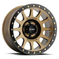 Method MR305 17x8.5 25mm Offset 6x120 83mm Centerbore Method Bronze - Matte Black