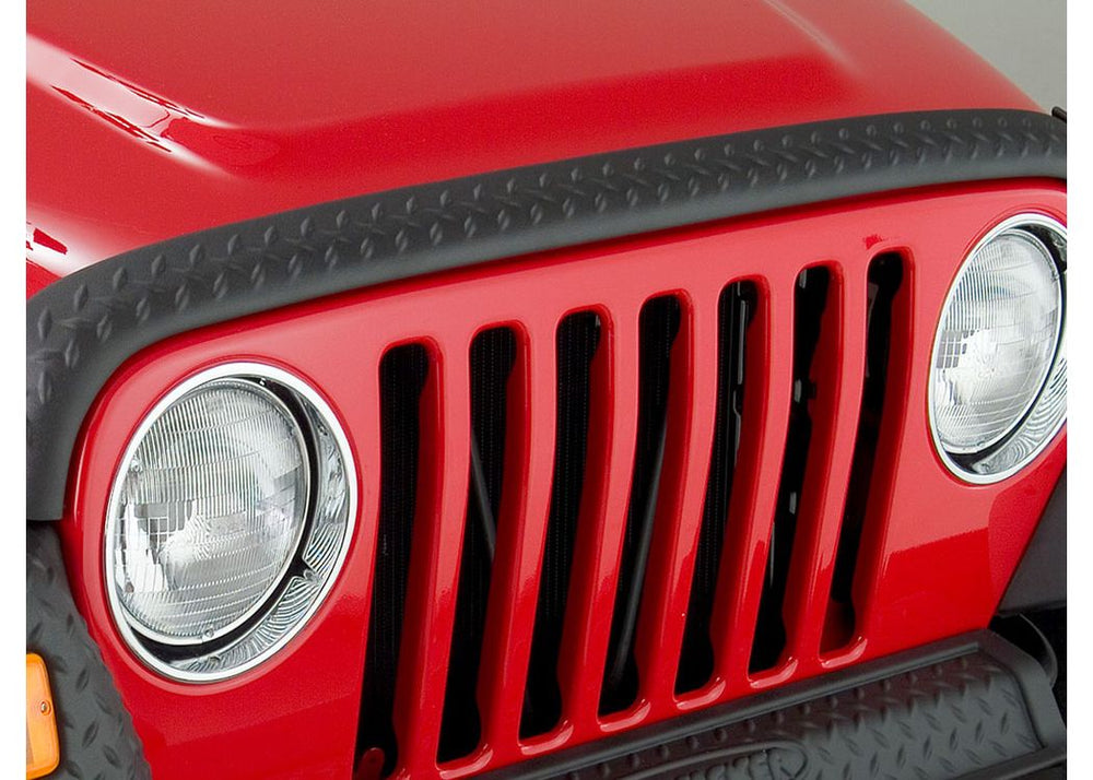 Bushwacker Déflecteur de capot — 1997-2006 Jeep Wrangler TJ