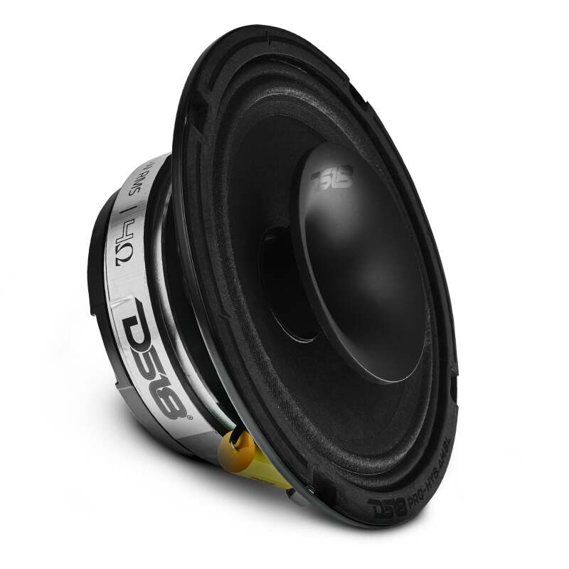 DS18 Haut-parleur de médiums mince 6.5 po 150 watts RMS 4 ohms, grille incluse