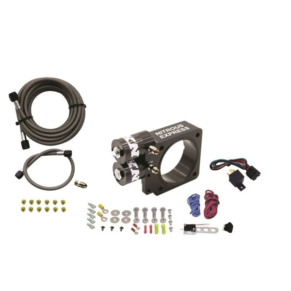 Nitrous Express Ensemble de plaque d'oxyde nitreux 86-93 Ford Mustang GT 5.0L (à tiges-poussoirs) sans bouteille