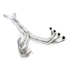 Stainless Works Collecteurs d'échappement avec tubes primaires de 2 po, catalyseurs haut débit et tuyau en X 2014-18 Corvette 6.2L