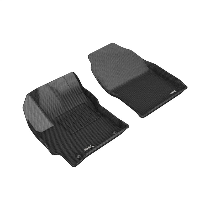 3D MAXpider Tapis de sol Kagu 22-23 Toyota Corolla Cross FWD (rangée 1) - noir