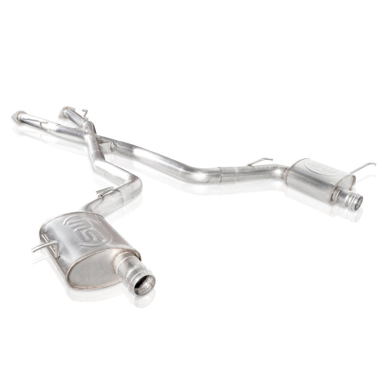 Stainless Works Système Catback 3 po avec tuyau en X et silencieux Turbo S-Tube, sortie d'origine 2018 Jeep TrackHawk 6.2L