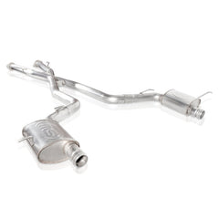 Stainless Works Système Catback 3 po avec tuyau en X et silencieux Turbo S-Tube, sortie d'origine 2018 Jeep TrackHawk 6.2L