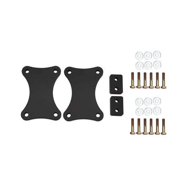 Wehrli Ensemble d'entretoises de pare-chocs 15-19 GM 2500/3500 HD - 3/4 po