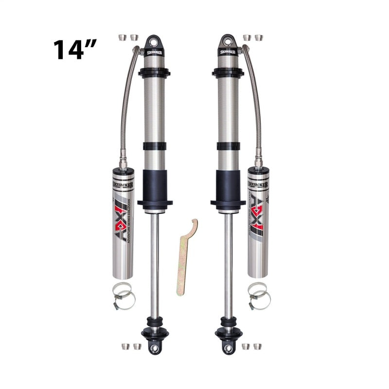 Skyjacker Combinés filetés universels ADX 2.0 Adventure Series course de 14 po avec réservoir séparé