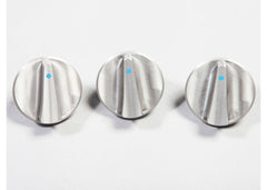 Rugged Ridge KNOB SET 3PC Billet Alblue 0710 Wrangler
