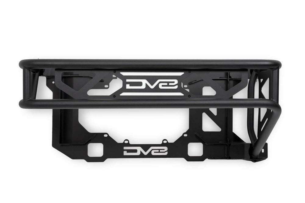 DV8 Offroad 2021+ Bronco Spare Tire Guard/Accessory Mount Black