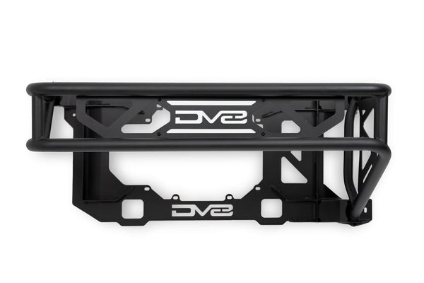 DV8 Offroad 2021+ Bronco Spare Tire Guard/Accessory Mount Black