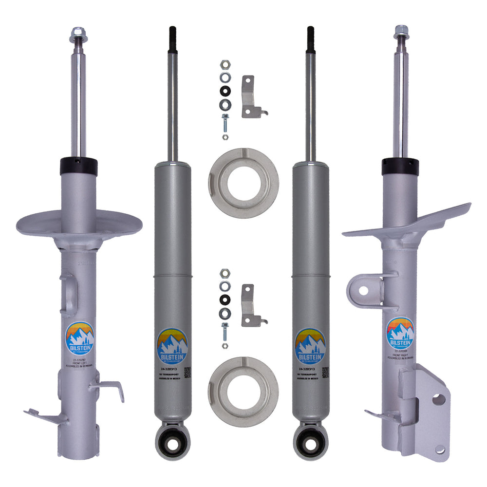 Bilstein B8 TerraSport Suspension Lift Kit — Front and Rear, 2018-2020 Subaru Crosstrek (70-363364)