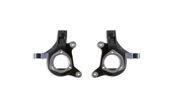 Maxtrac Suspension 1999-2006 GM 1500/2001-2006 GM 2500/3500 HD/2000-2006 Tahoe/Yukon 2WD Front Steel 3" Lift Spindles (Pair)