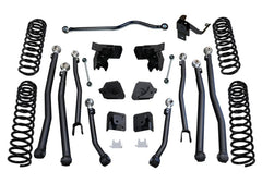 Superlift Ensemble à bras longs 4 po - amortisseurs à réservoir Fox 07-18 Jeep Wrangler JK