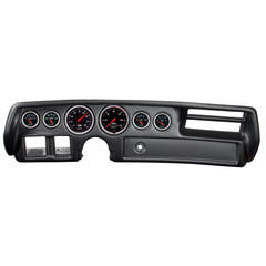 AutoMeter 6 Gauge Direct-Fit Dash Kit, Chevelle / EL Camino / Malibu 70-72, Designer Black
