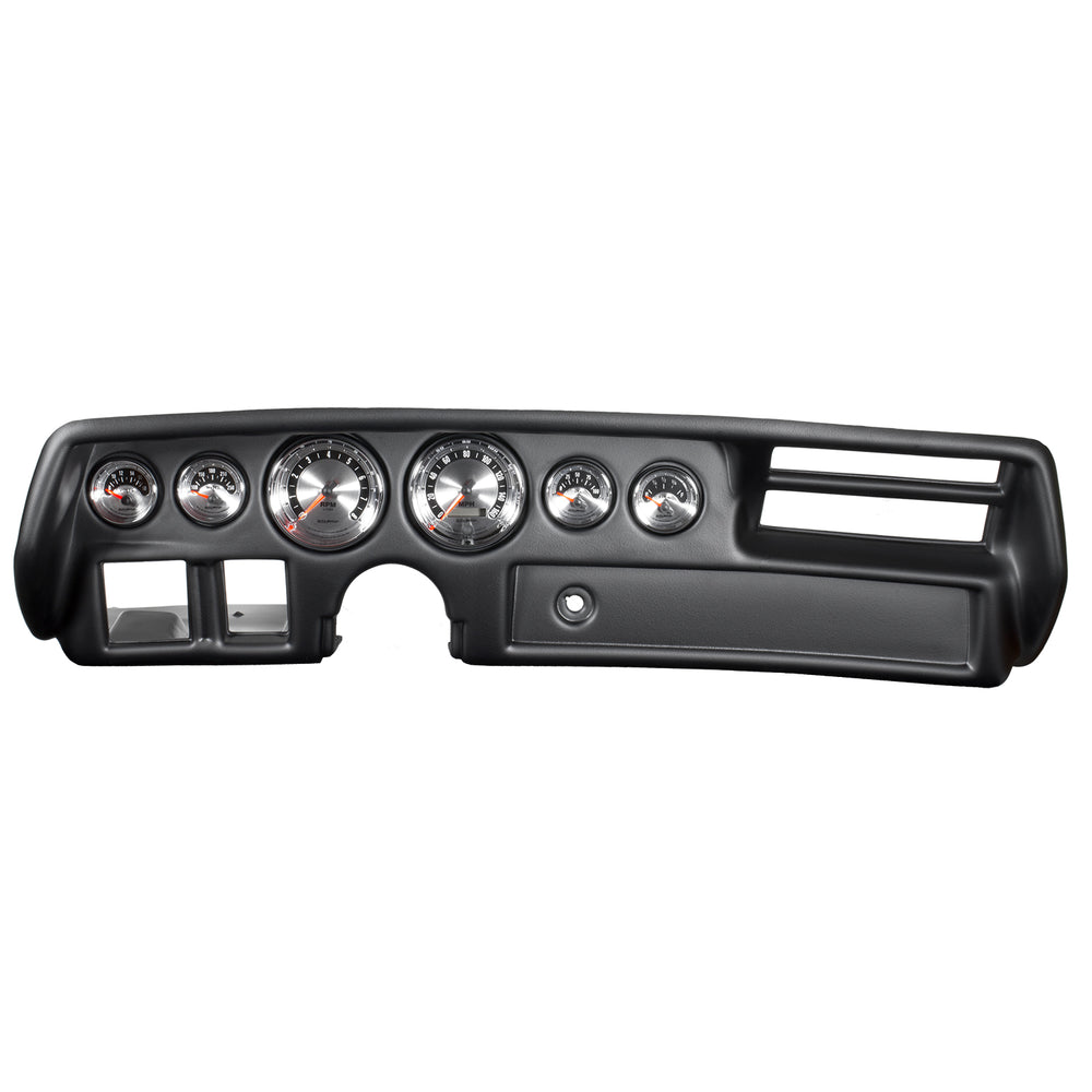 AutoMeter 6 Gauge Direct-Fit Dash Kit, Chevelle / EL Camino / Malibu 70-72, American Mscle