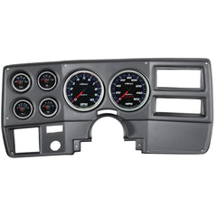 AutoMeter 6 Gauge Direct-Fit Dash Kit, Chevy Truck / Suburban 73-83, Cobalt