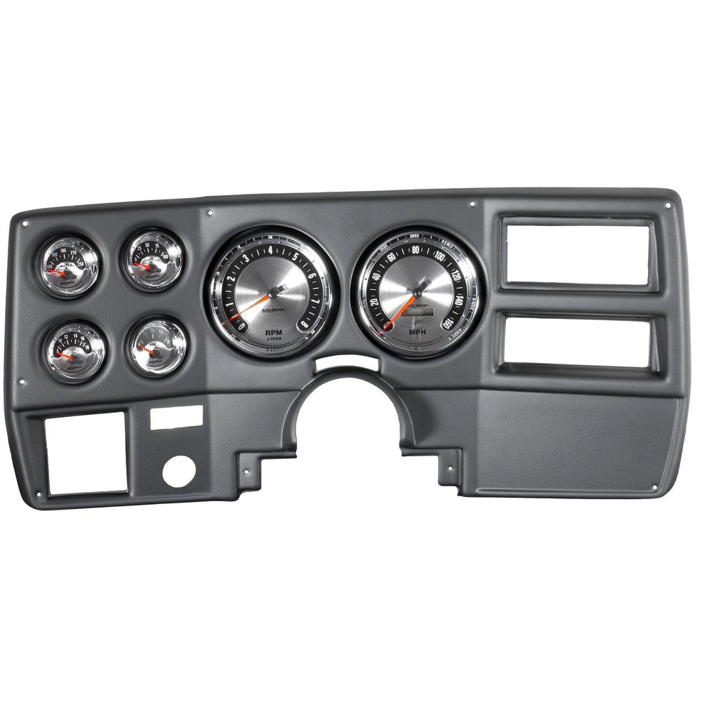 AutoMeter 6 Gauge Direct-Fit Dash Kit, Chevy Truck / Suburban 73-83, American Muscle
