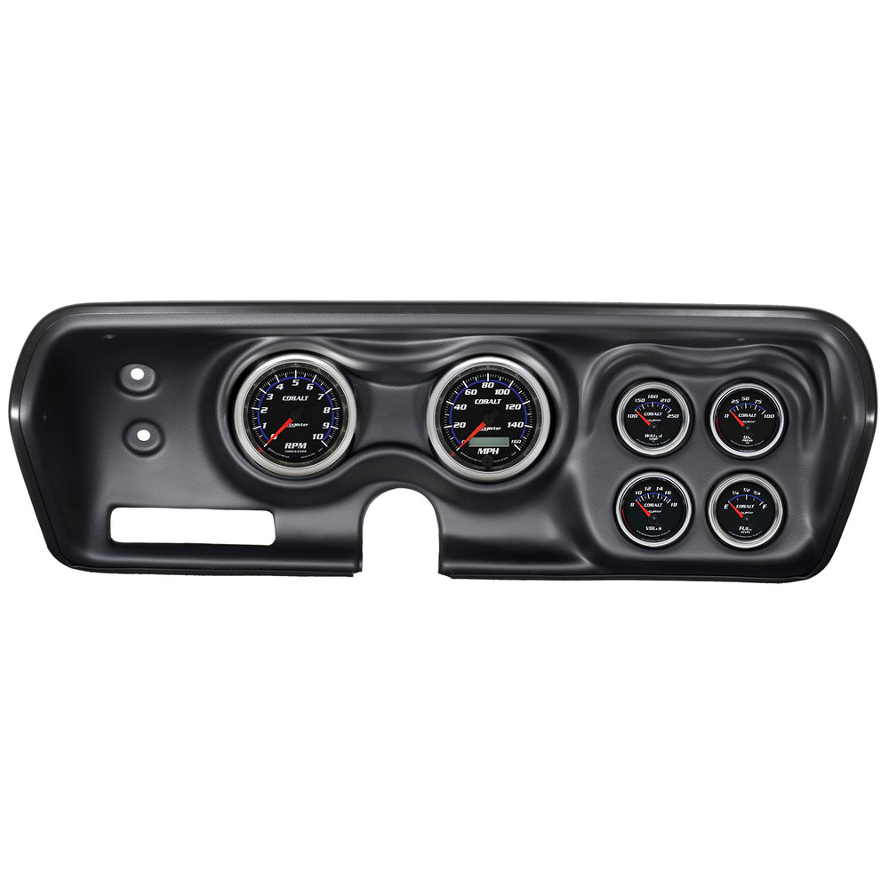 AutoMeter 6 Gauge Direct-Fit Dash Kit, B-Body / Chrgr / Gtx / Road Runner / Sat 71-74 (7030-CB)