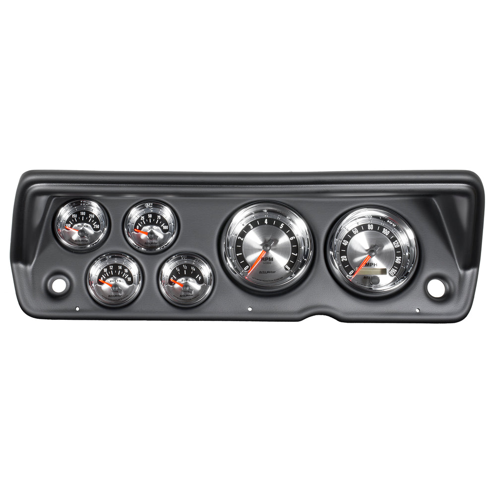 AutoMeter 6 Gauge Direct-Fit Dash Kit, A-Body/Duster/Demon/Dart 70-76, American Muscle
