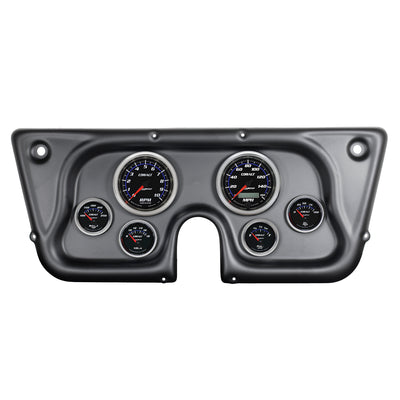 AutoMeter Ensemble de tableau de bord à ajustement direct, camion Chev C/K/K5/SUBRBN 67-72, RPM/MPH/carburant/pression d'huile/température d'eau/batterie, Cblt