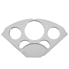 AutoMeter Direct Fit Dash Panel, Chevy Car 55-56, 5 Gauge, Billet