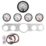 5 GAUGE DIRECT-FIT DASH KIT, MUSTANG 65-66, PHANTOM