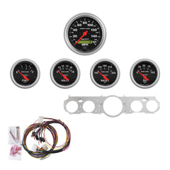 AutoMeter Direct Fit Dash Kit, Mustang 65-66, MPH/Fuel/Oilp/Wtmp/Bat, SC