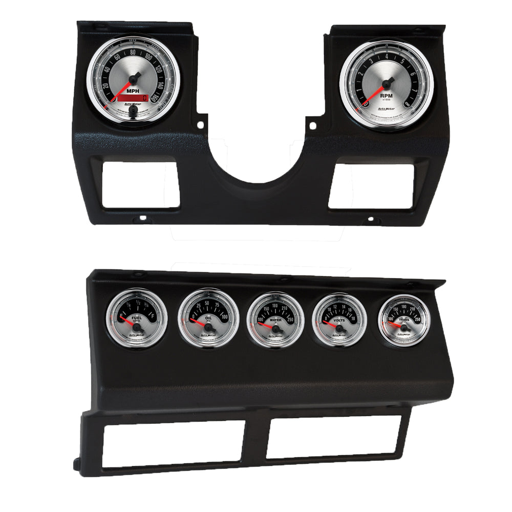 AutoMeter 7 Gauge Direct-Fit Dash Kit, Wrangler YJ 87-96, American Muscle