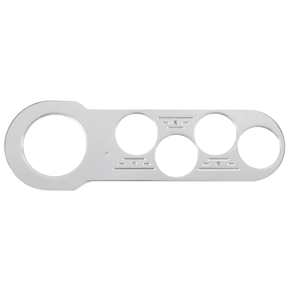 AutoMeter Direct Fit Dash Panel, Chevy Car 53-54, 5 Gauge, Billet
