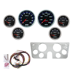 AutoMeter Direct Fit Dash Kit, Chevy Truck 67-72, Tach/MPH/Fuel/Oilp/Wtmp/Volt, Cobalt