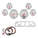 DIRECT FIT DASH KIT, CHEVY TRUCK 60-63, TACH/MPH/FUEL/OILP/WTMP/VOLT, AW