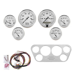 AutoMeter Direct Fit Dash Kit, Ford Truck 53-55, Tach/MPH/Fuel/Oilp/Wtmp/Volt, Otw
