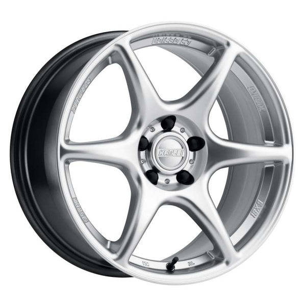 Kansei Roue K11S Tandem 17x9.5 po / 5x114.3 / déport 12mm / alésage 73.1mm - argent Hyper